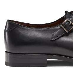 Fratelli Rossetti Double-buckle Derby shoe in leather|^ Lace-up Shoes
