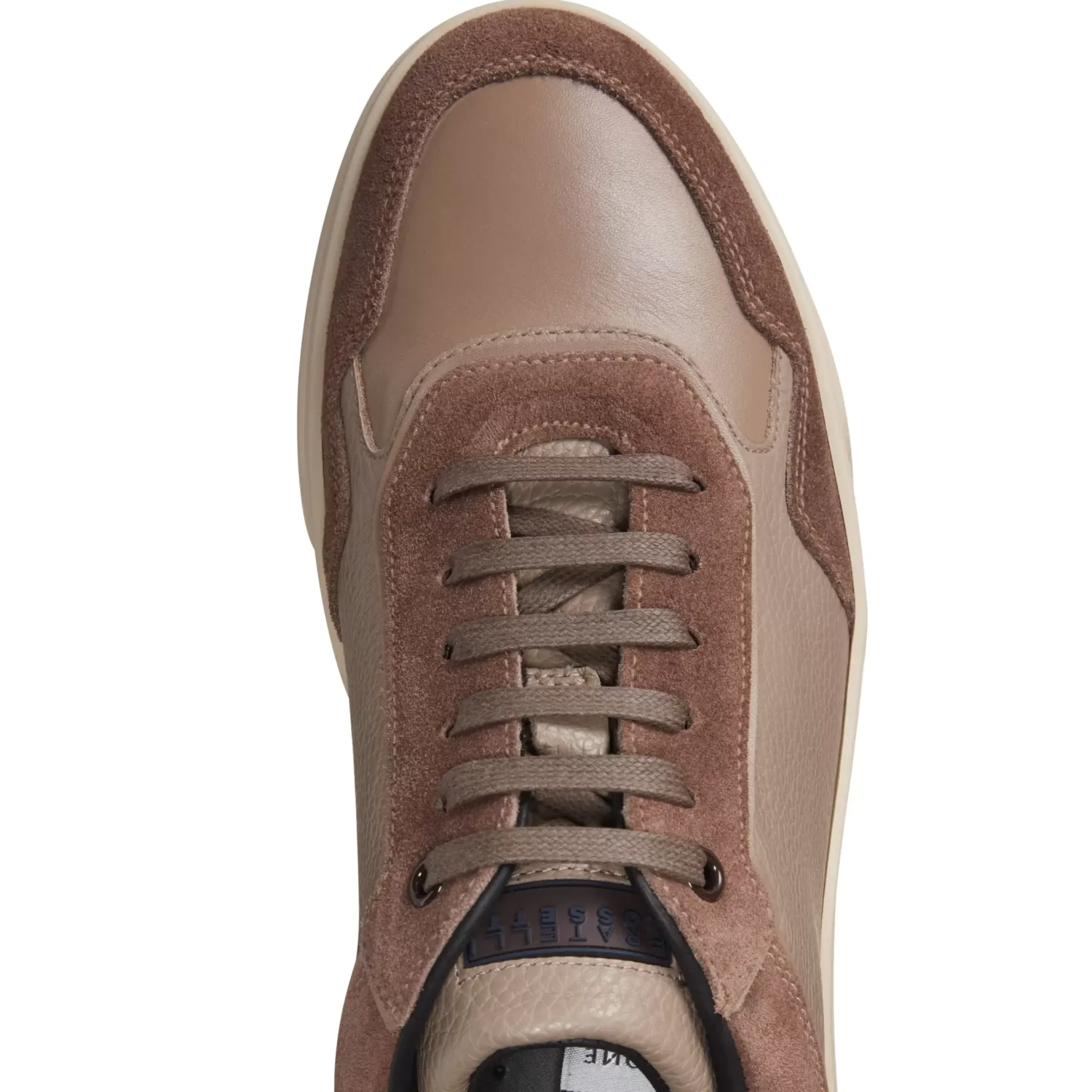 Fratelli Rossetti Dove grey leather and suede sneaker|^ Sneakers