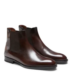Fratelli Rossetti Ebony leather ankle boot|^ Ankle Boots