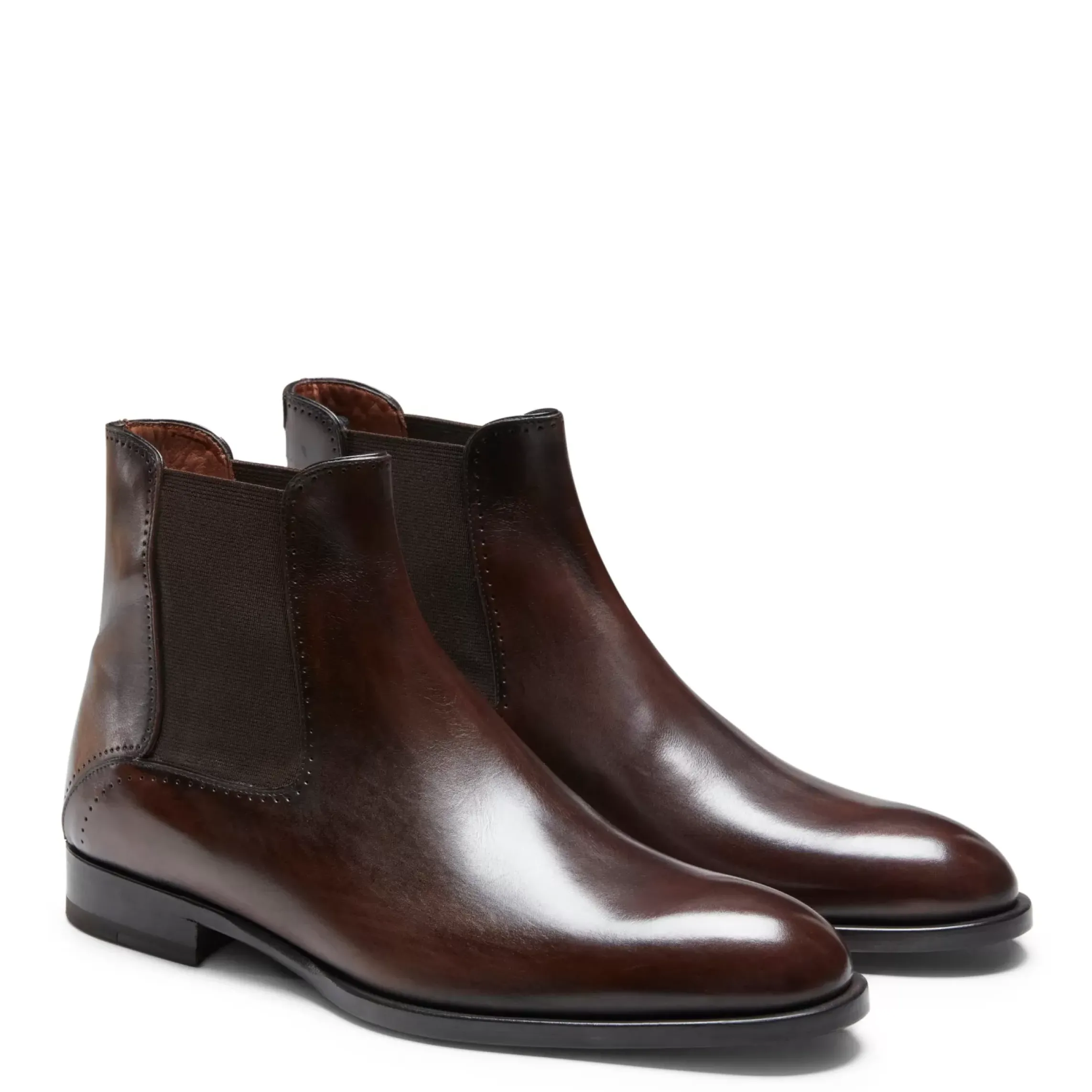 Fratelli Rossetti Ebony leather ankle boot|^ Ankle Boots