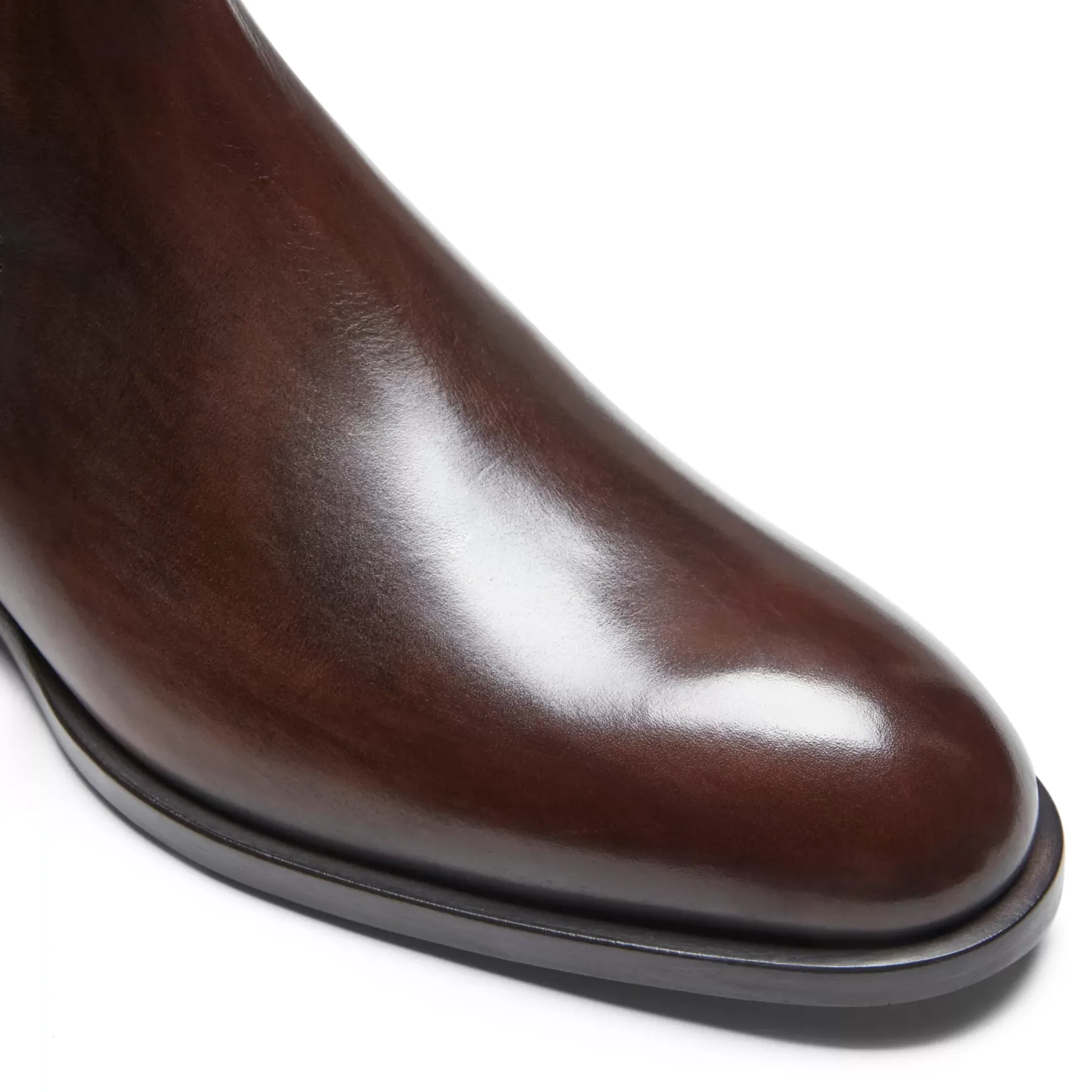Fratelli Rossetti Ebony leather ankle boot|^ Ankle Boots