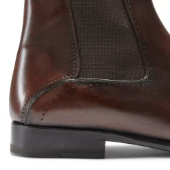 Fratelli Rossetti Ebony leather ankle boot|^ Ankle Boots