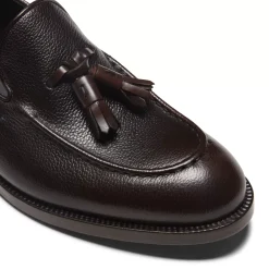 Fratelli Rossetti Ebony leather Brera loafer|^ Loafers