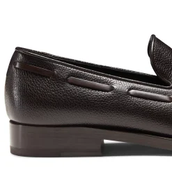 Fratelli Rossetti Ebony leather Brera loafer|^ Loafers