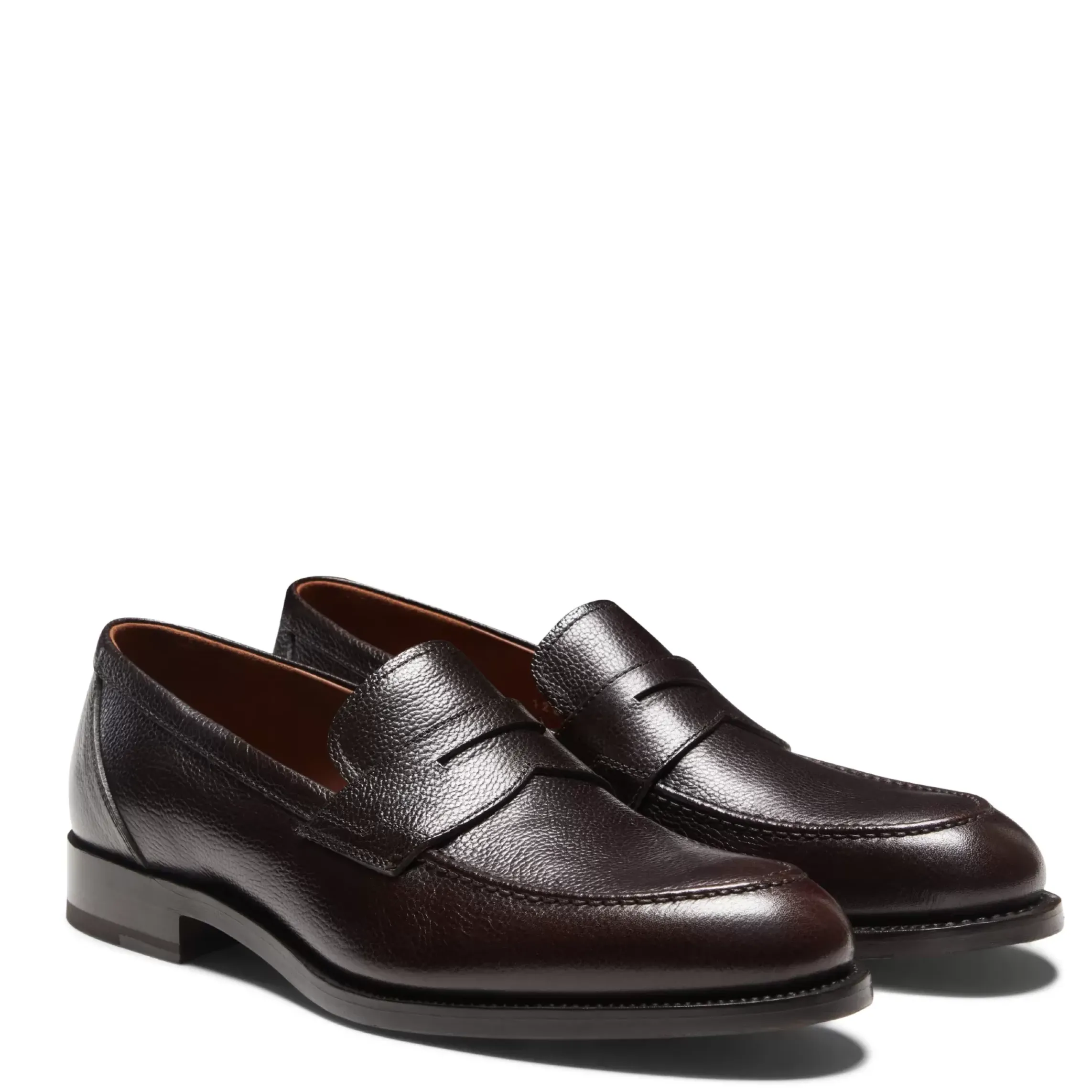 Fratelli Rossetti Ebony leather loafer|^ Loafers