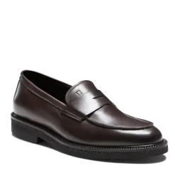 Fratelli Rossetti Ebony leather loafer|^ Loafers