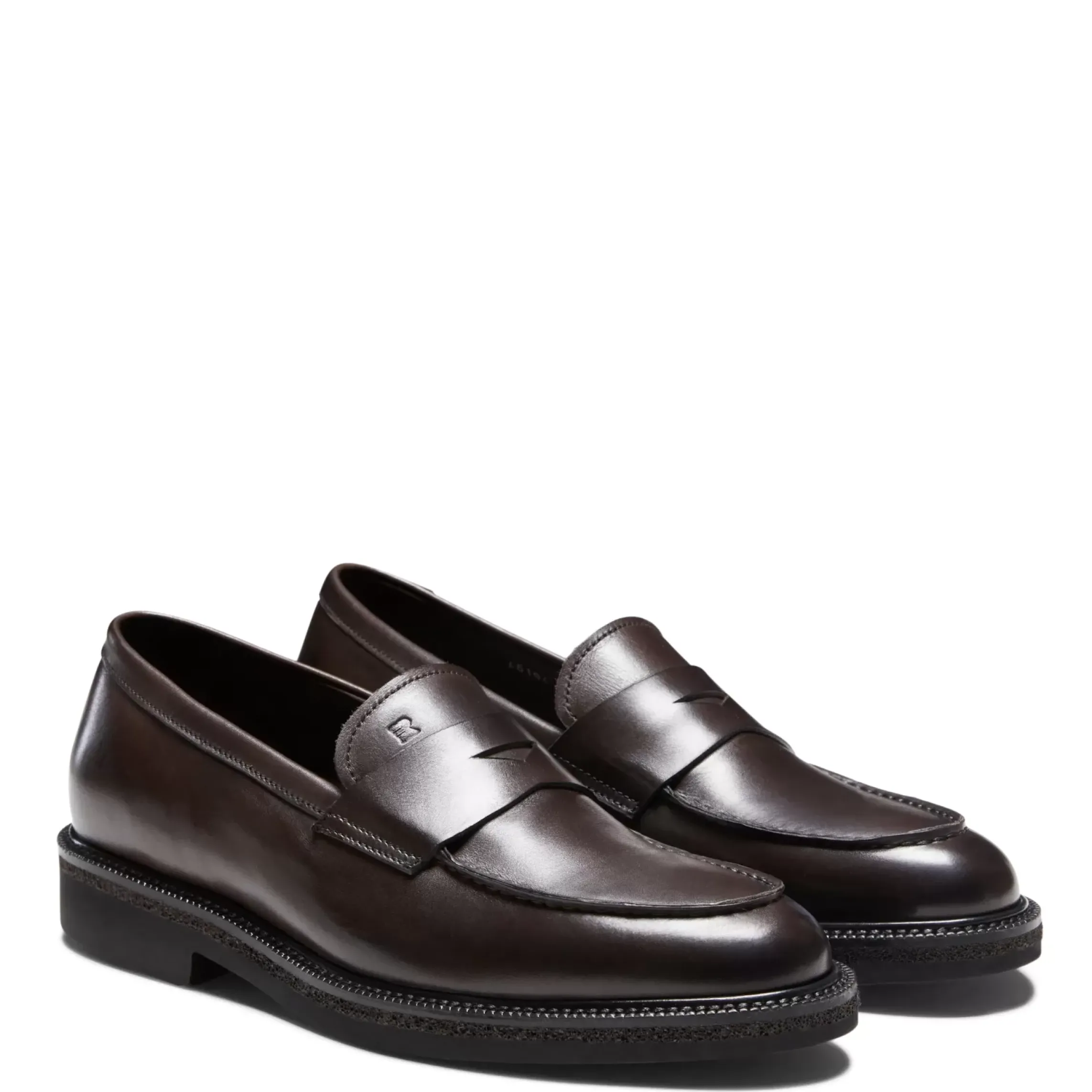 Fratelli Rossetti Ebony leather loafer|^ Loafers