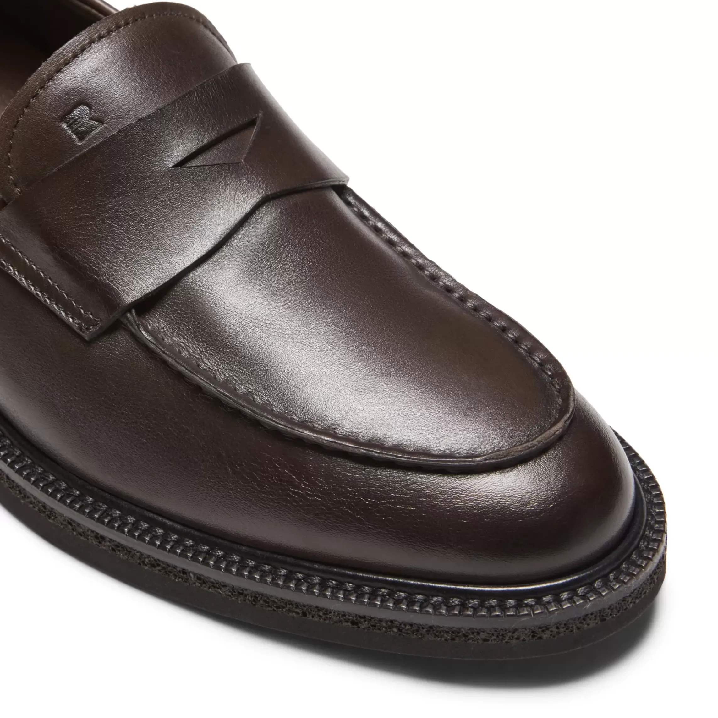 Fratelli Rossetti Ebony leather loafer|^ Loafers