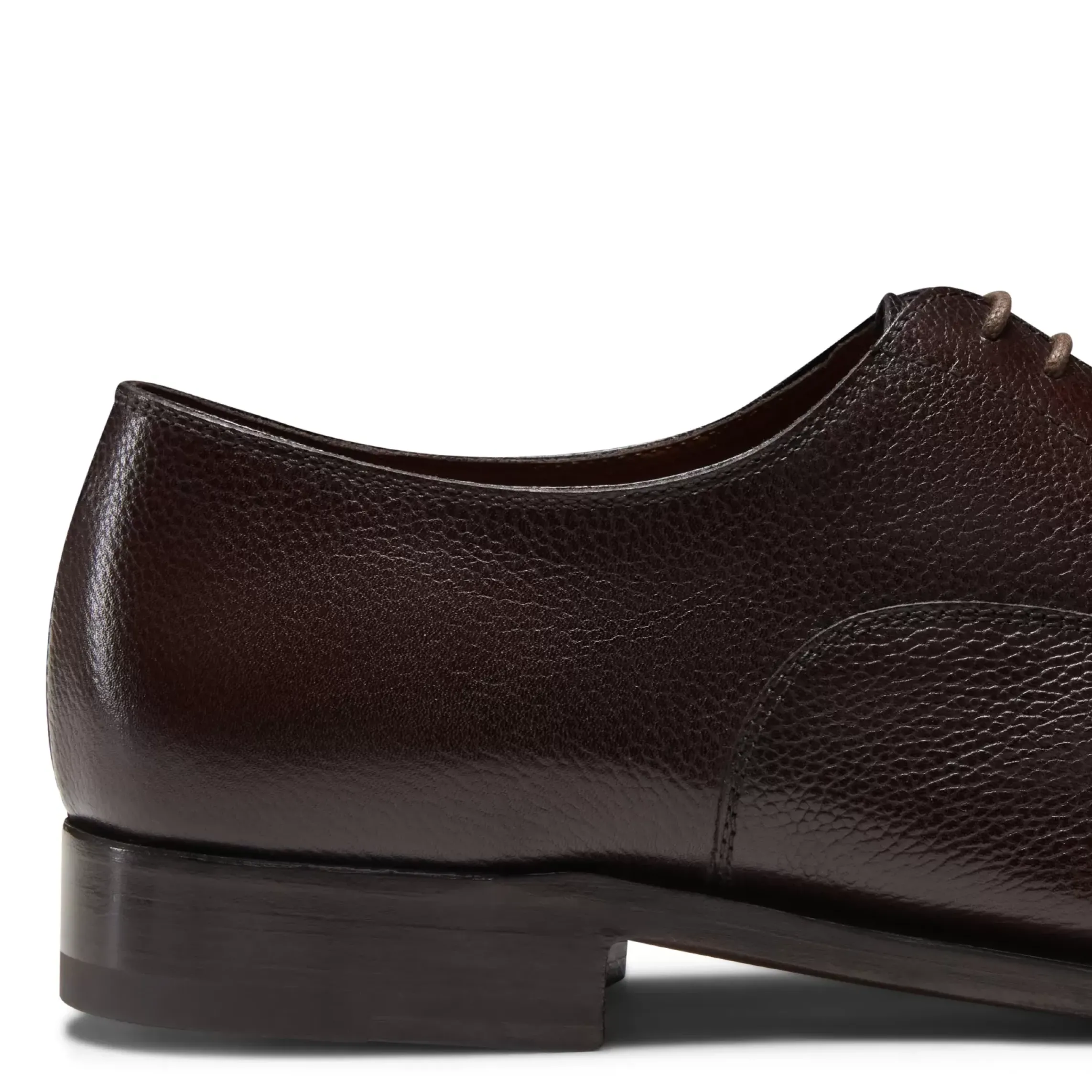 Fratelli Rossetti Ebony leather Oxford shoe|^ Lace-up Shoes