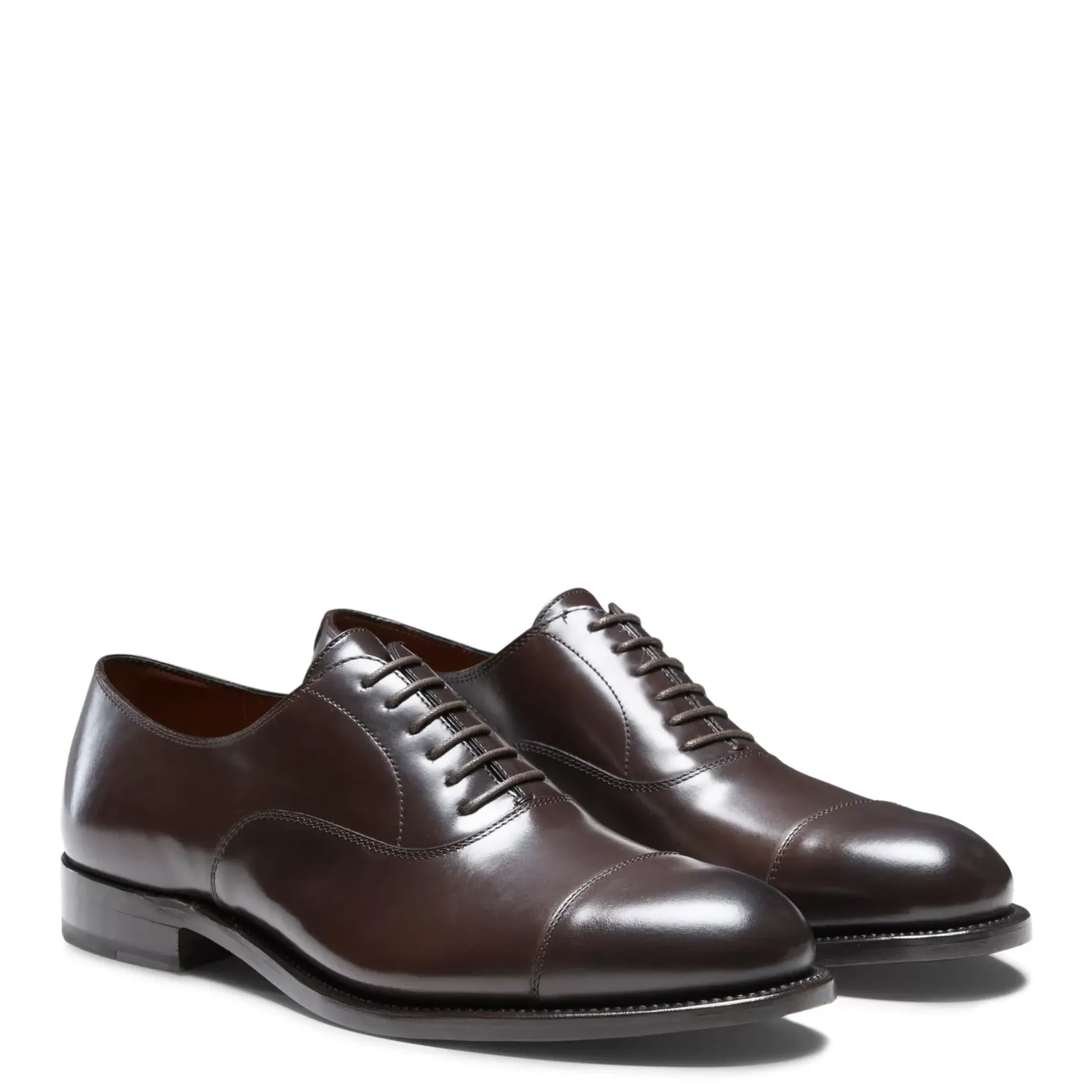 Fratelli Rossetti Ebony leather Oxford shoe|^ Lace-up Shoes