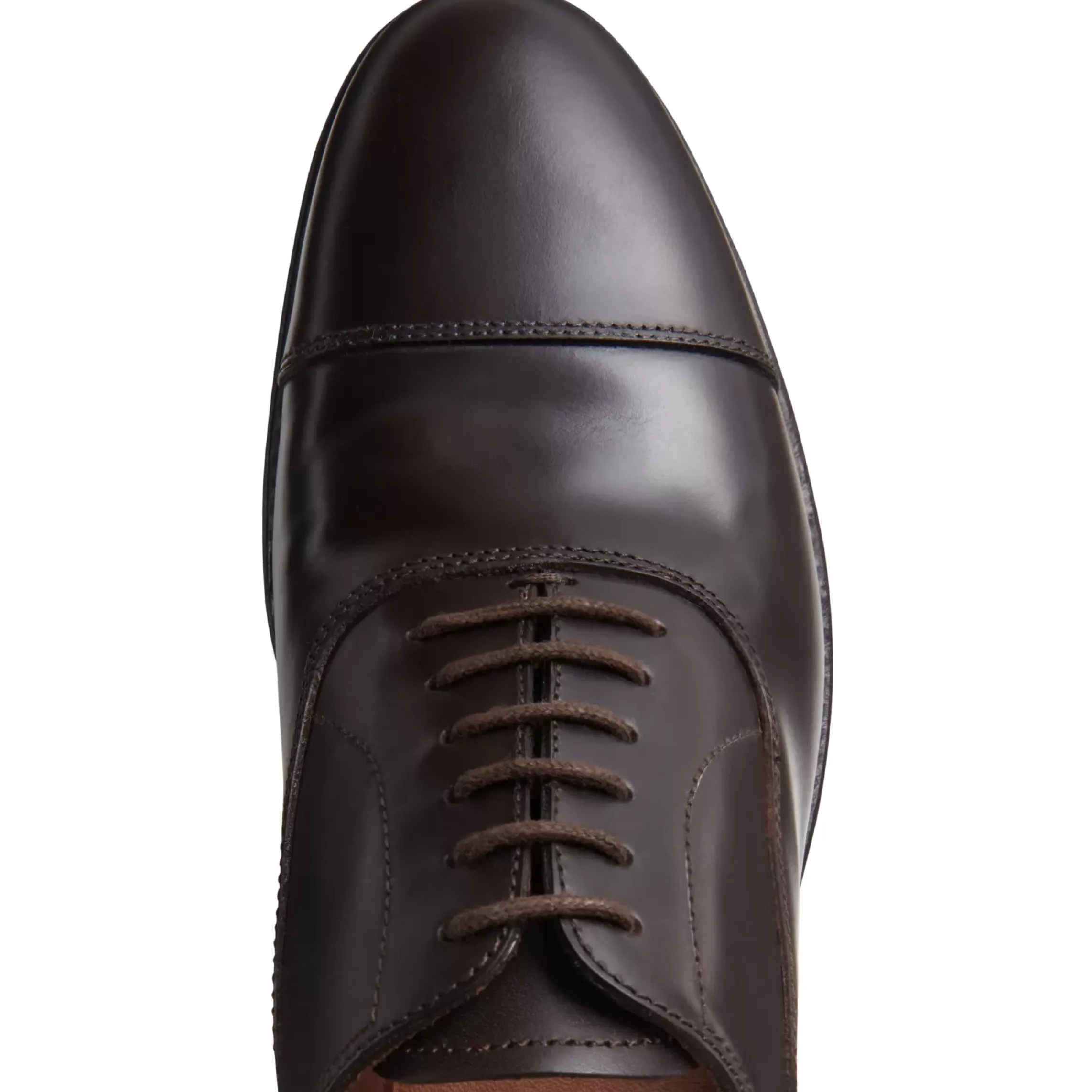 Fratelli Rossetti Ebony leather Oxford shoe|^ Lace-up Shoes
