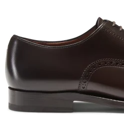 Fratelli Rossetti Ebony leather Oxford shoe|^ Lace-up Shoes
