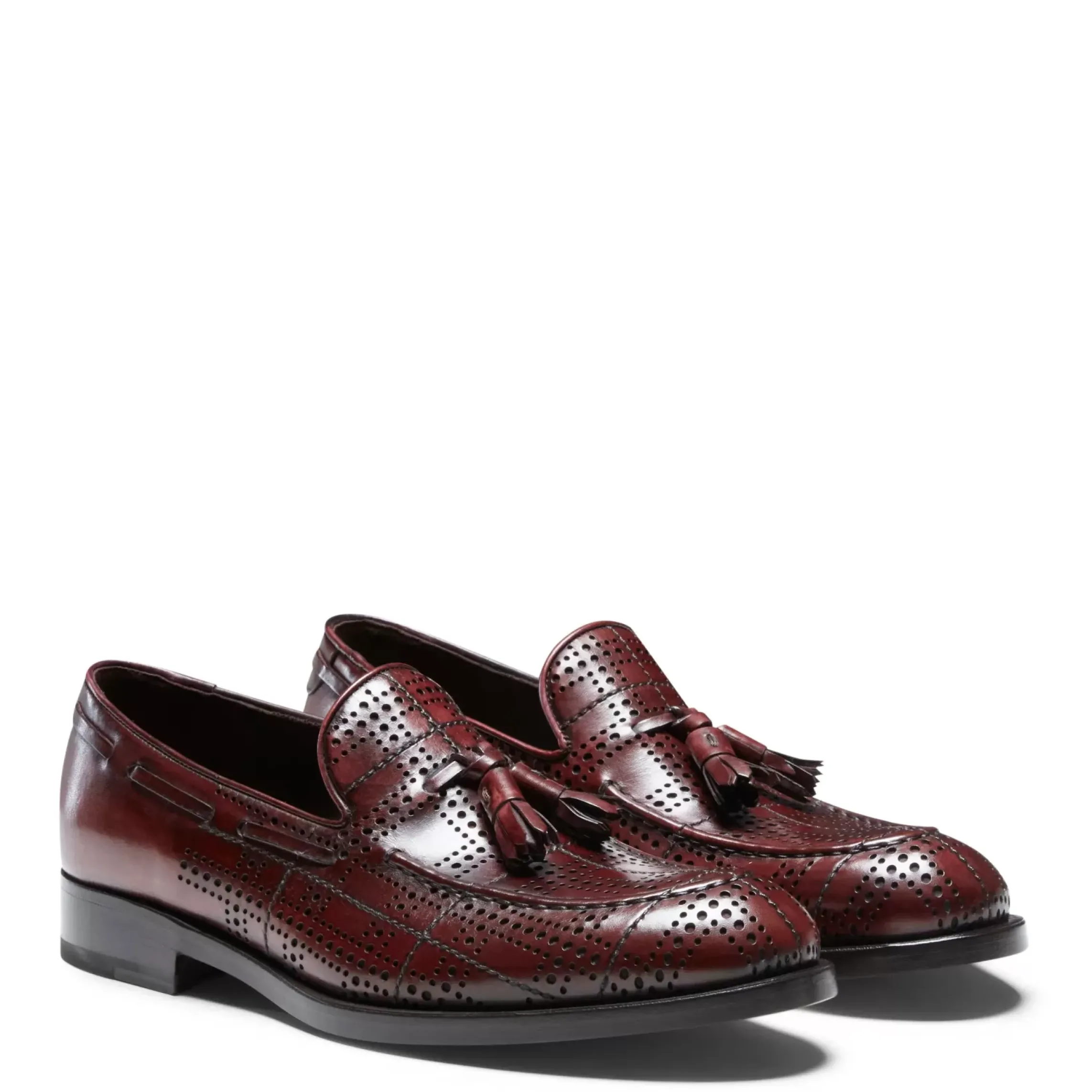Fratelli Rossetti leather Tartan Brera loafer|^ Loafers
