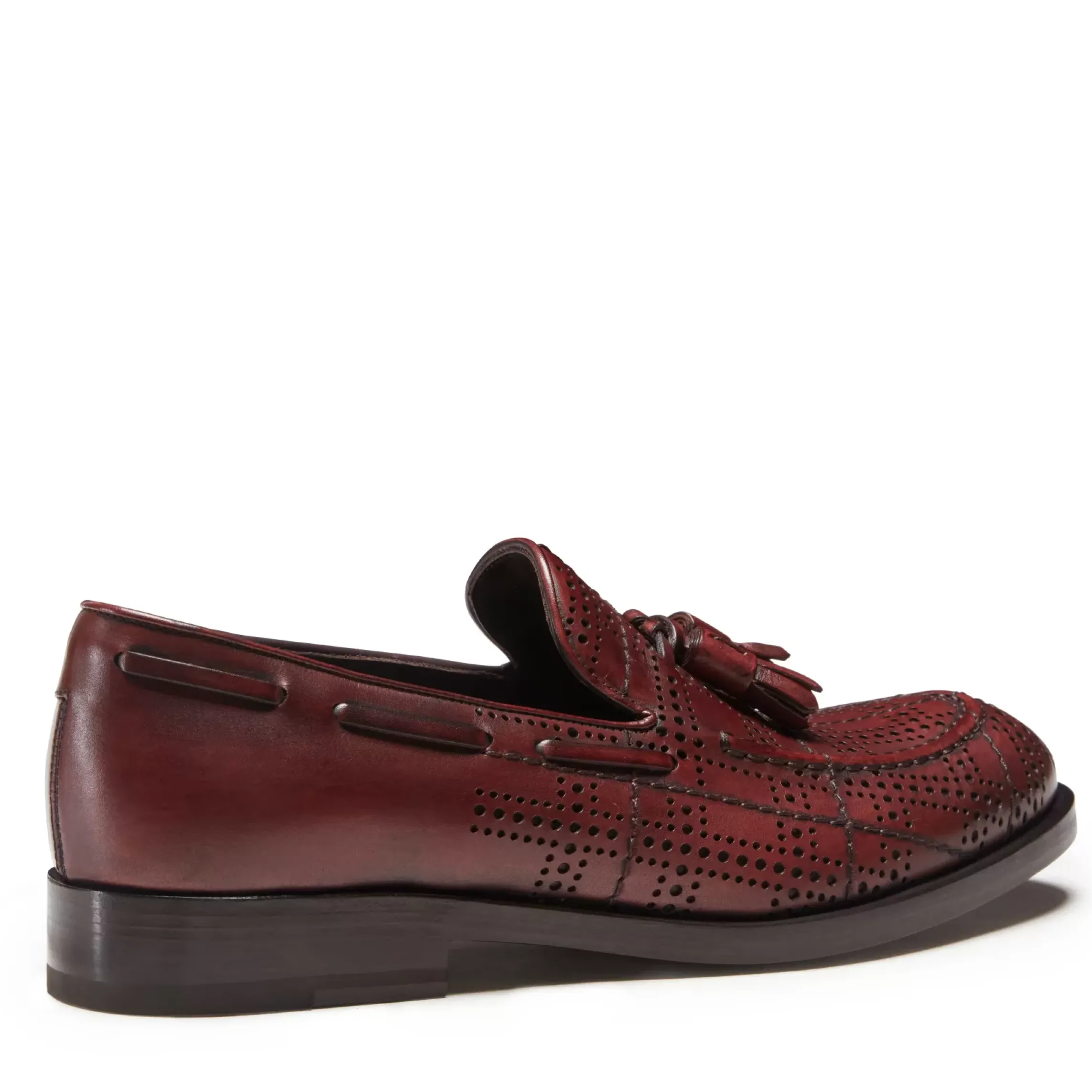 Fratelli Rossetti leather Tartan Brera loafer|^ Loafers