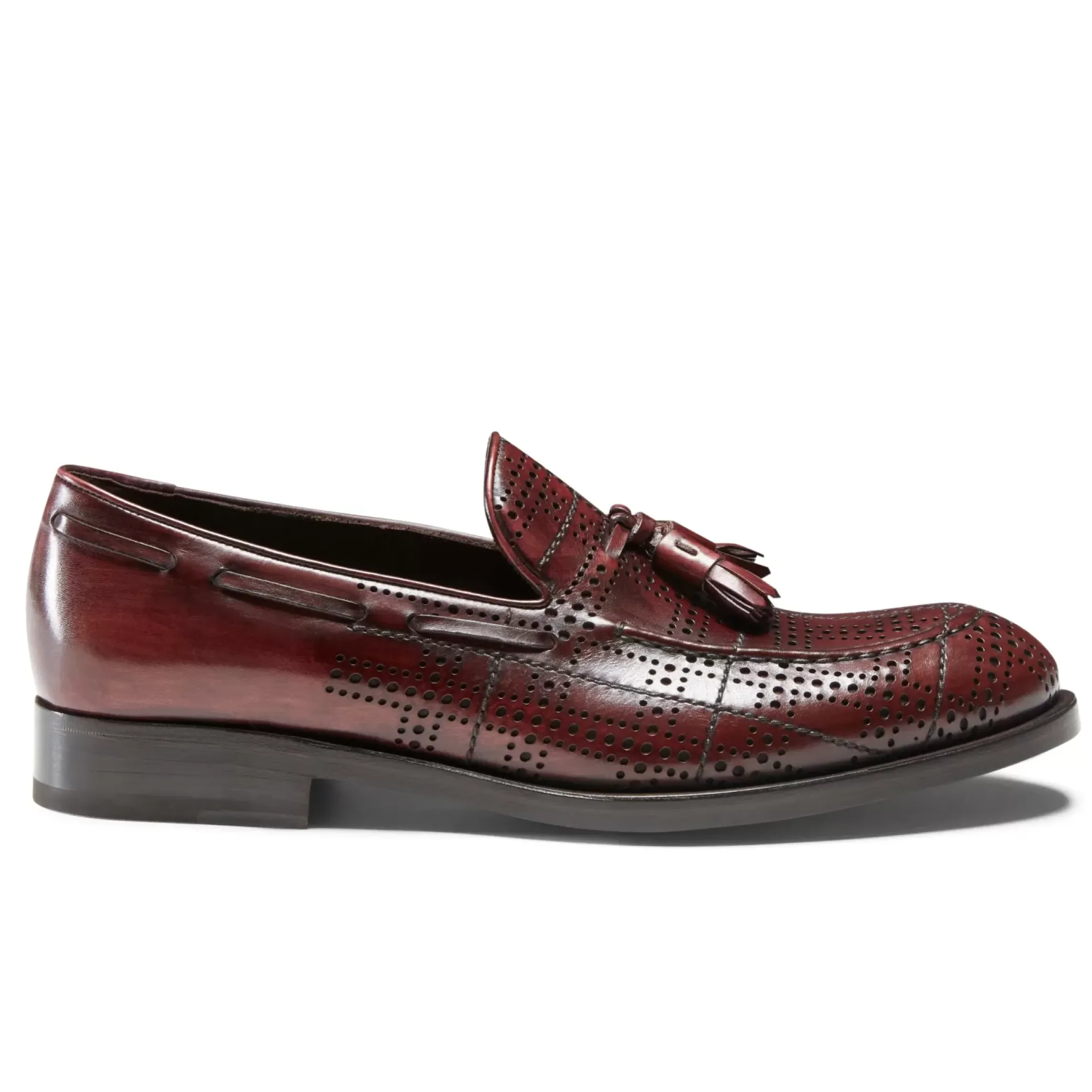 Fratelli Rossetti leather Tartan Brera loafer|^ Loafers