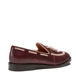 Fratelli Rossetti leather Tartan Brera loafer|^ Loafers