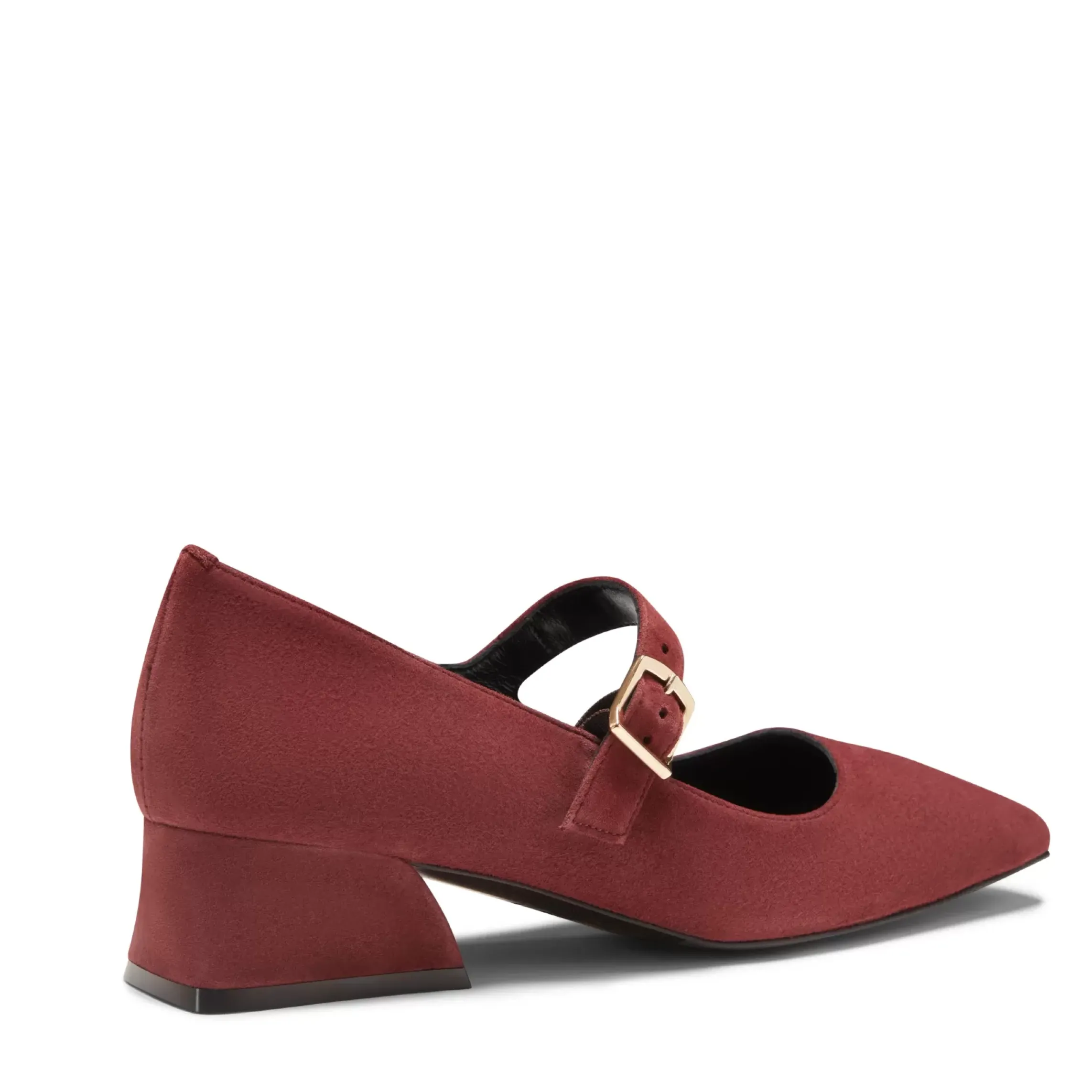 Fratelli Rossetti Grape-coloured suede pump|^ Décolleté