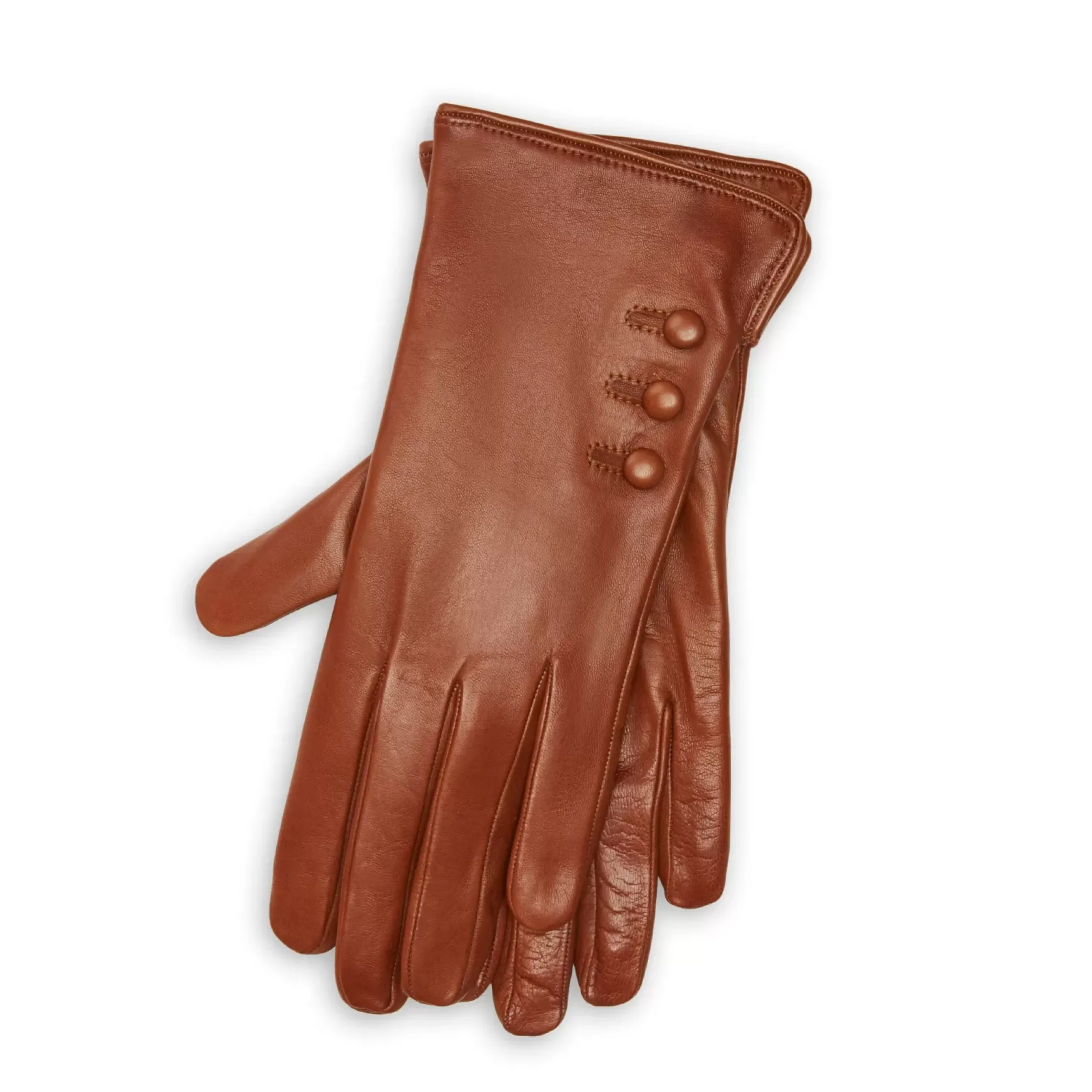 Fratelli Rossetti Guanto donna in pelle colore tabacco-^ Guanti