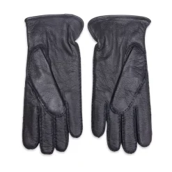 Fratelli Rossetti Guanto uomo in pelle colore blu-^ Guanti