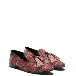 Fratelli Rossetti Hobo slipper in purple fabric|^ Slip On