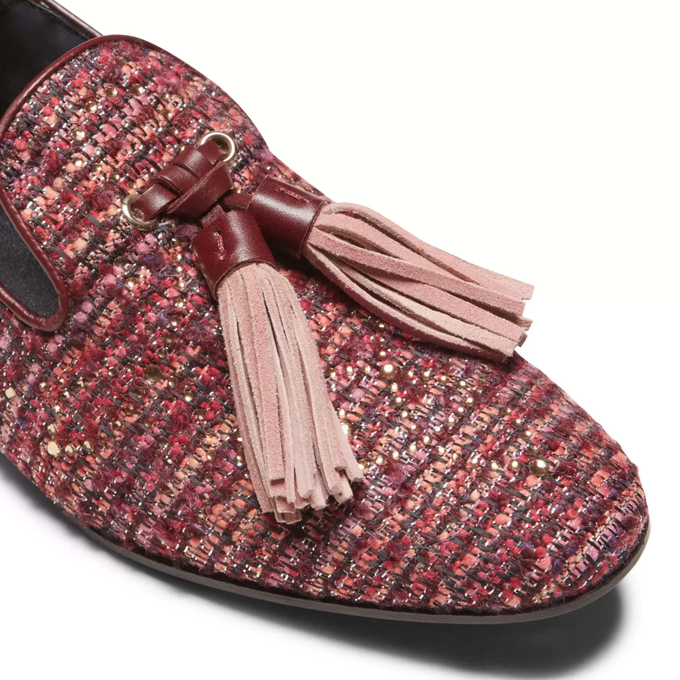 Fratelli Rossetti Hobo slipper in purple fabric|^ Slip On