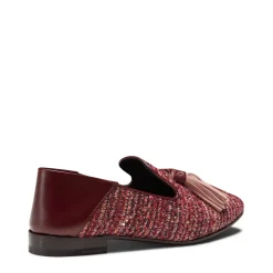 Fratelli Rossetti Hobo slipper in purple fabric|^ Slip On