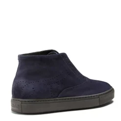 Fratelli Rossetti Hobo Sport desert boot in navy blue-coloured suede|^ Sneakers