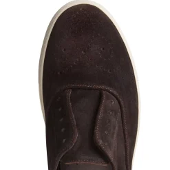 Fratelli Rossetti Hobo Sport sneaker in cocoa brown suede|^ Sneakers