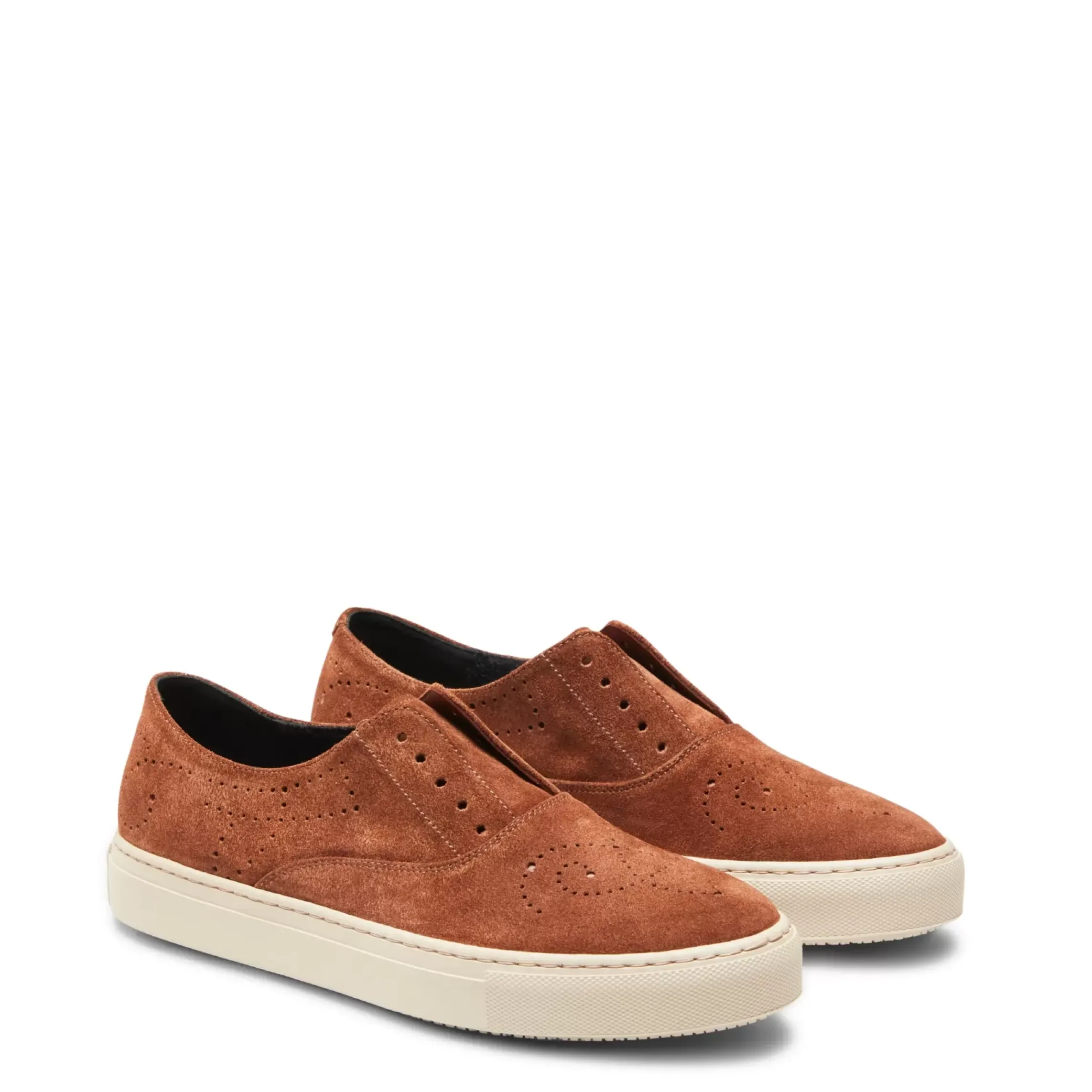 Fratelli Rossetti Hobo Sport sneaker in cognac-coloured suede|^ Sneakers