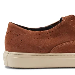 Fratelli Rossetti Hobo Sport sneaker in cognac-coloured suede|^ Sneakers