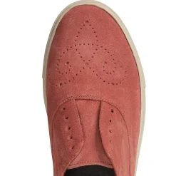 Fratelli Rossetti Hobo Sport sneaker in lychee-coloured suede|^ Sneakers