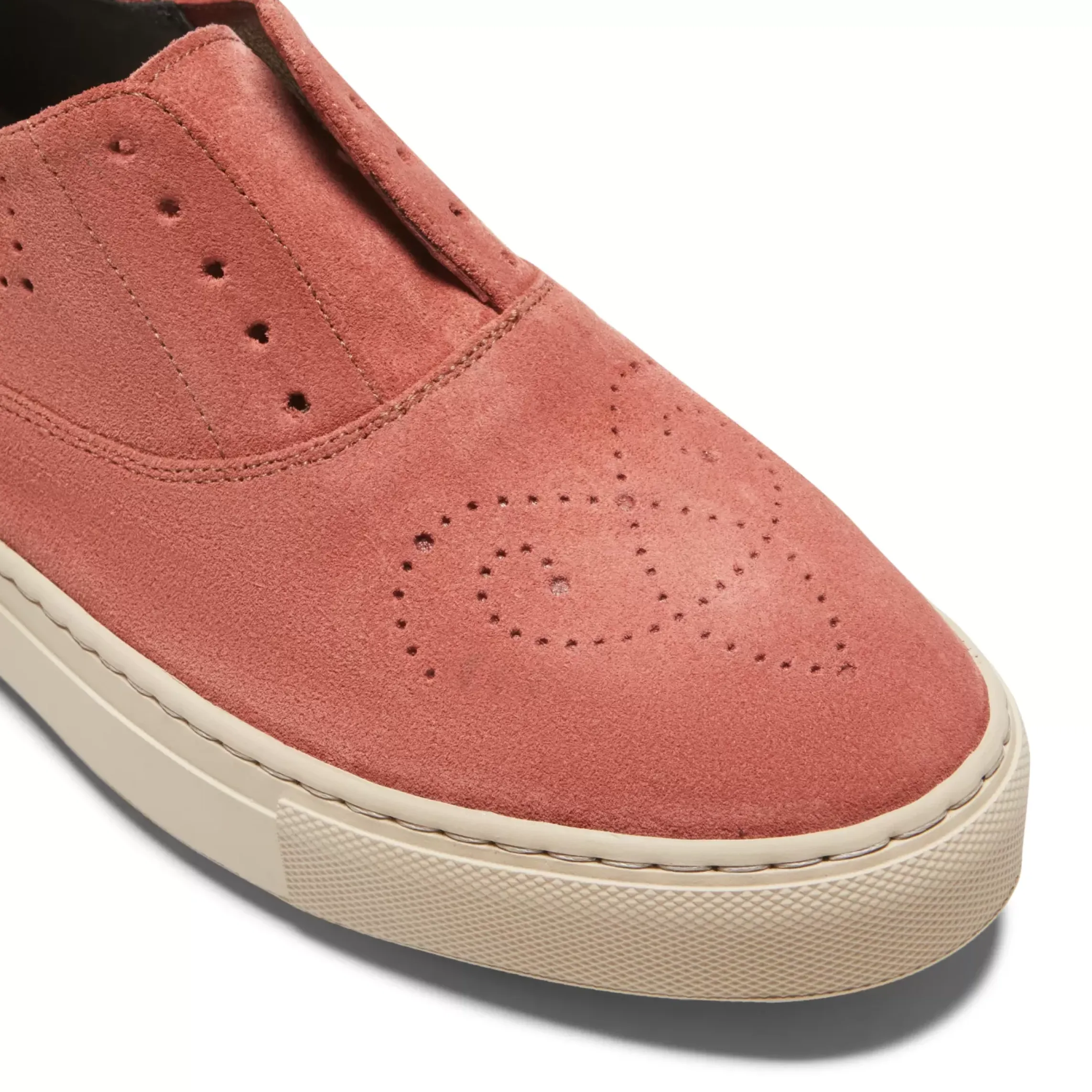 Fratelli Rossetti Hobo Sport sneaker in lychee-coloured suede|^ Sneakers