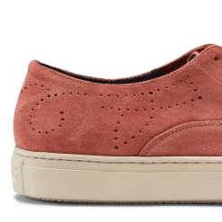 Fratelli Rossetti Hobo Sport sneaker in lychee-coloured suede|^ Sneakers
