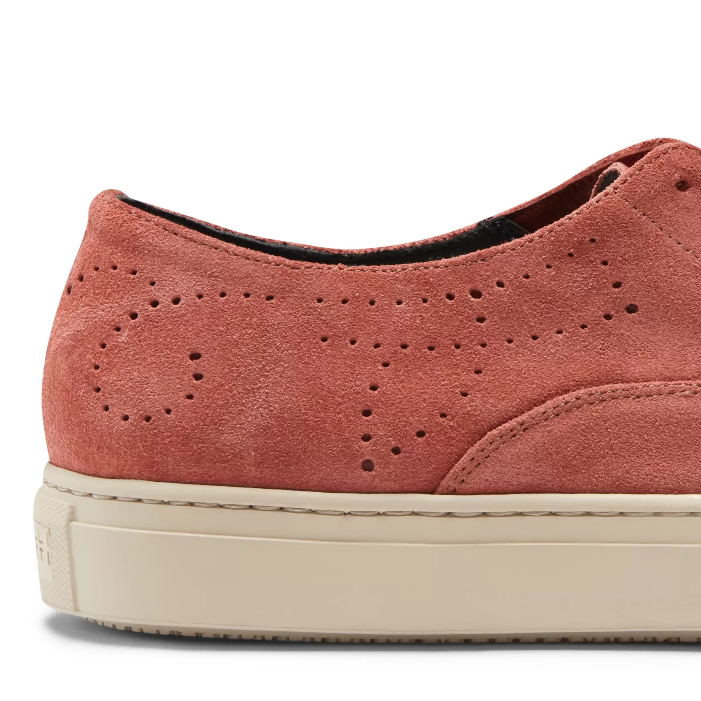 Fratelli Rossetti Hobo Sport sneaker in lychee-coloured suede|^ Sneakers