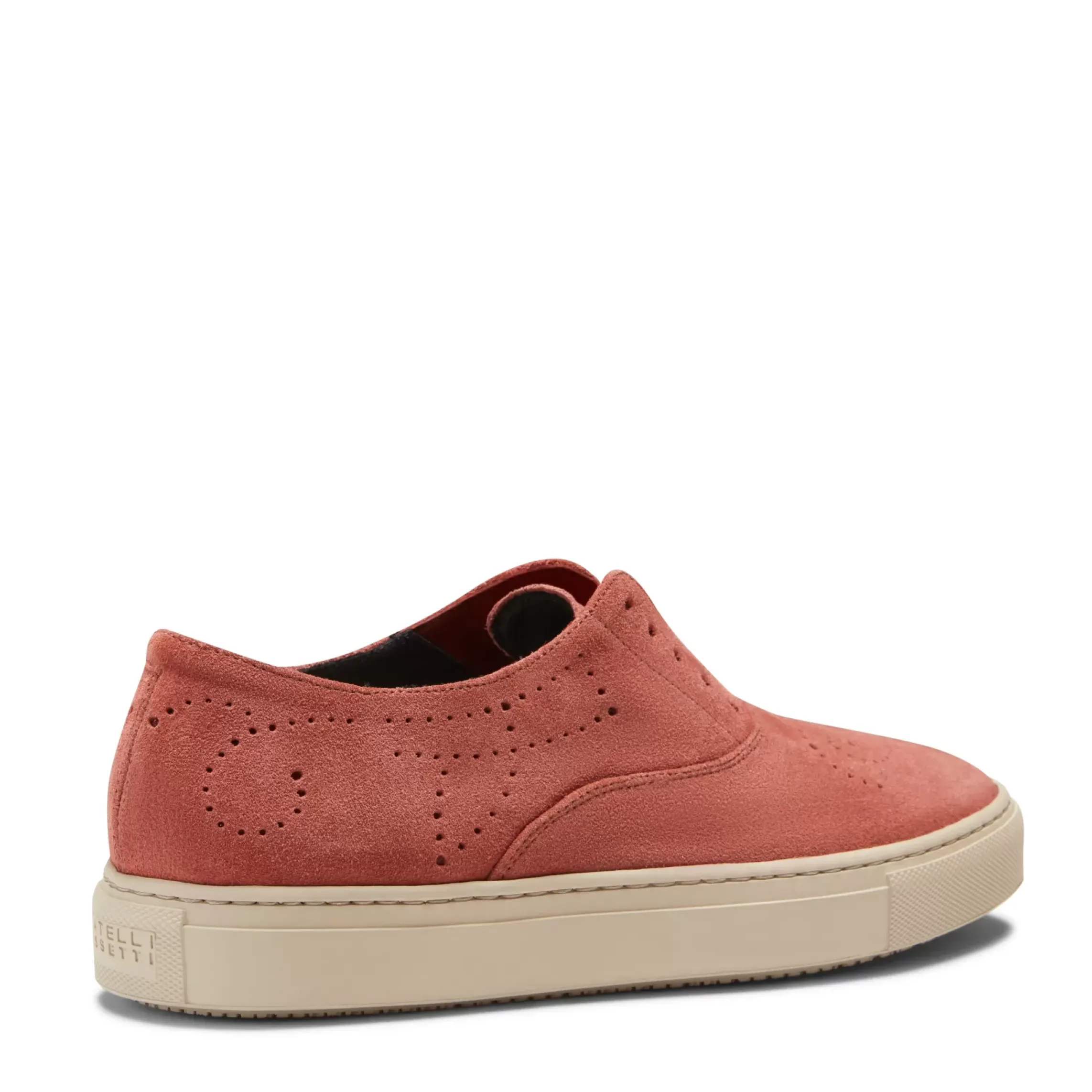 Fratelli Rossetti Hobo Sport sneaker in lychee-coloured suede|^ Sneakers