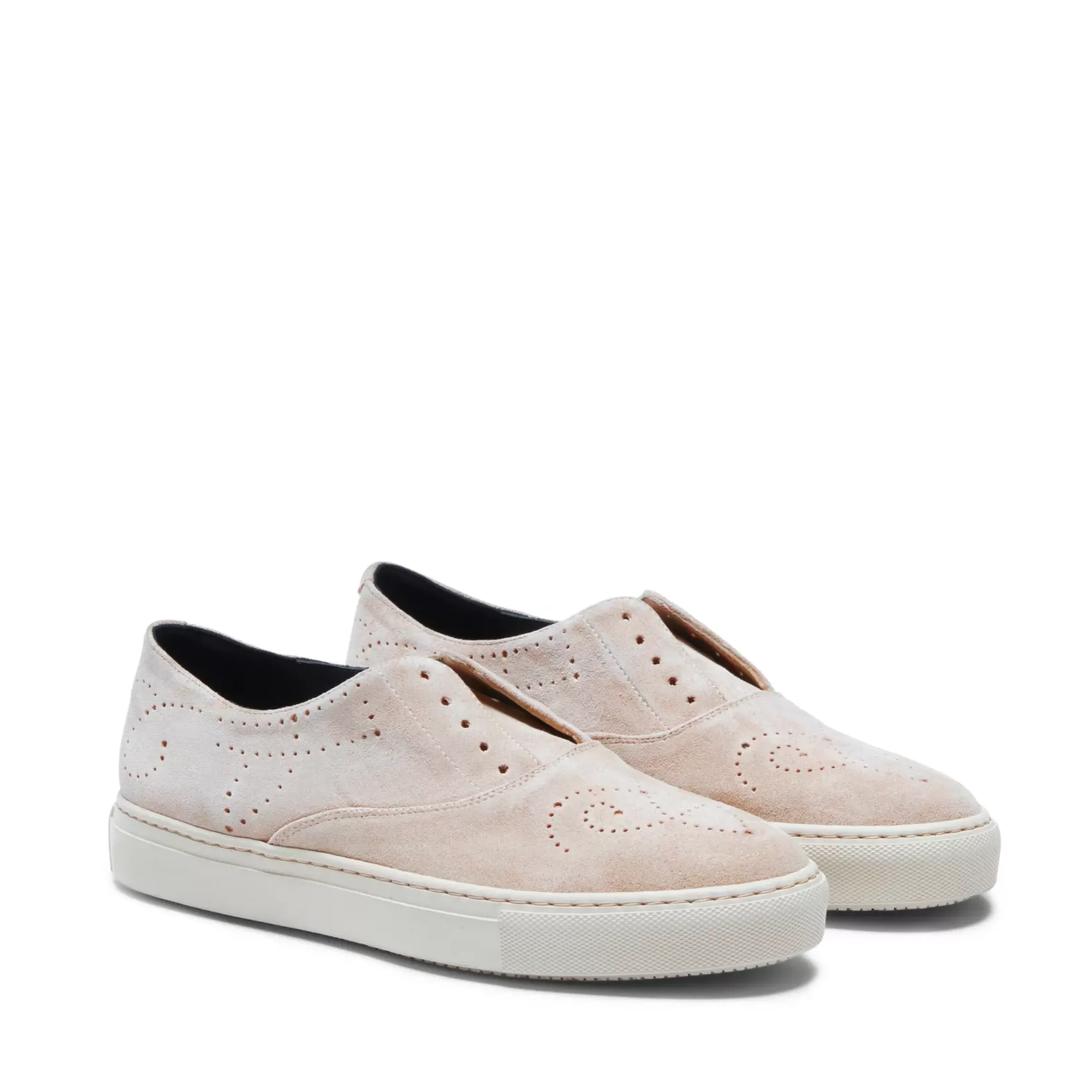 Fratelli Rossetti Hobo Sport sneaker in sand-coloured suede|^ Sneakers