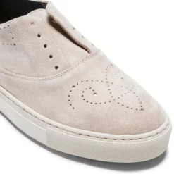 Fratelli Rossetti Hobo Sport sneaker in sand-coloured suede|^ Sneakers