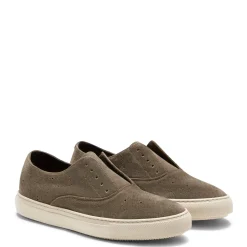Fratelli Rossetti Hobo Sport sneaker in seaweed-coloured suede|^ Sneakers