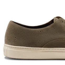 Fratelli Rossetti Hobo Sport sneaker in seaweed-coloured suede|^ Sneakers
