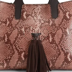 Fratelli Rossetti Hobo Tote Bag Piccola in pelle colore cipria-^ Bags