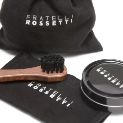 Fratelli Rossetti Kit shoe care con crema marrone-^ Shoe Care