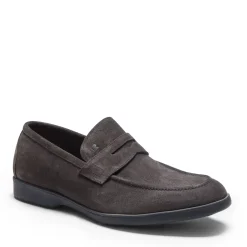 Fratelli Rossetti Loafer in charcoal suede|^ Loafers