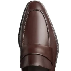 Fratelli Rossetti Loafer in mahogany leather|^ Slip On