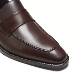 Fratelli Rossetti Loafer in mahogany leather|^ Slip On