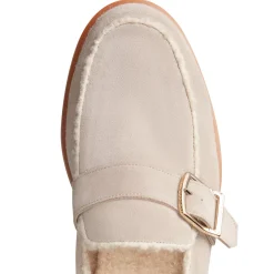 Fratelli Rossetti Loafer in sand-coloured suede|^ Slip On