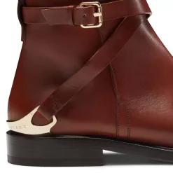 Fratelli Rossetti Magenta ankle boot in black leather|^ Ankle Boots