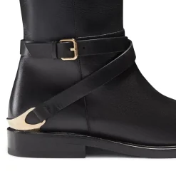 Fratelli Rossetti Magenta boot in black leather|^ Boots