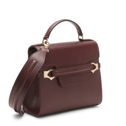 Fratelli Rossetti Magenta Tote bag in pelle colore granata-^ Bags