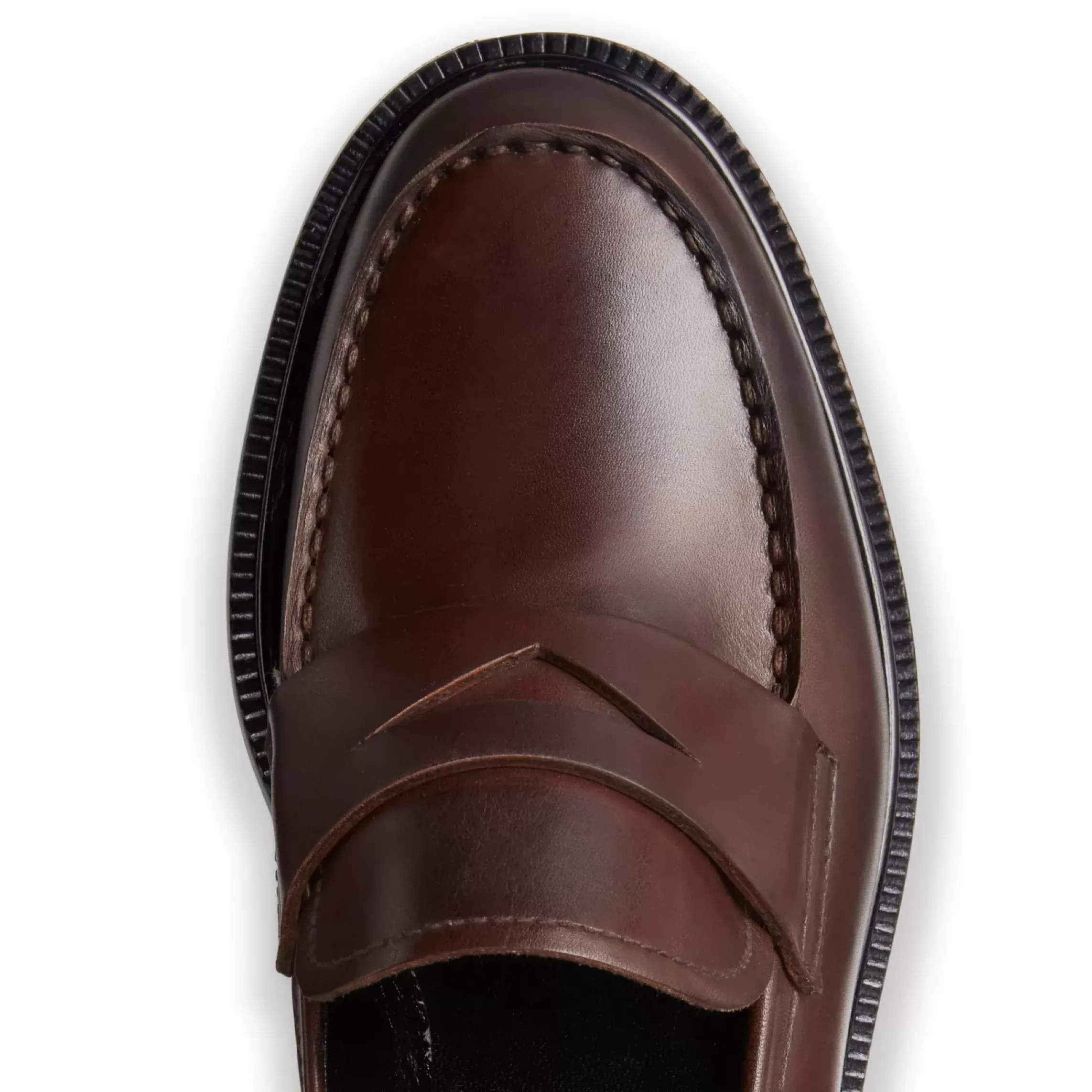 Fratelli Rossetti Mahogany leather loafer|^ Loafers