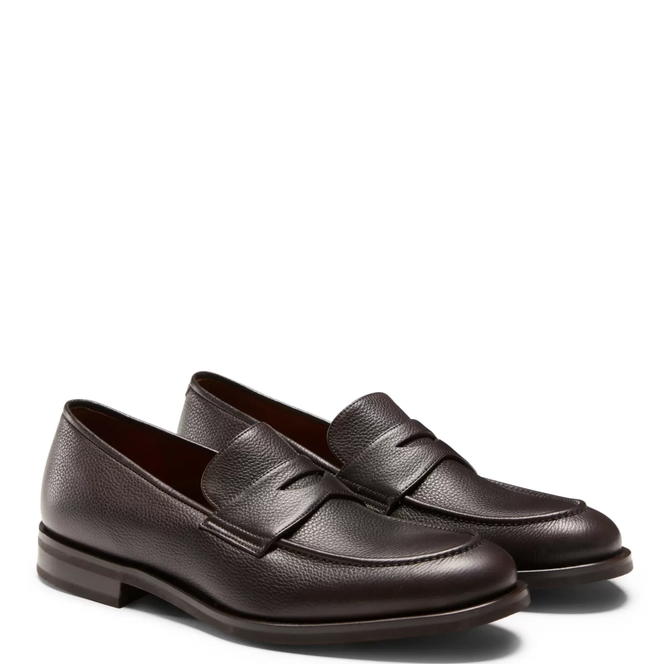 Fratelli Rossetti Mahogany leather loafer|^ Loafers